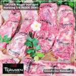 Beef INSIDE SKIRT Wagyu TOKUSEN marbling <=5 AGED (price/pc 800g) CHILLED PREORDER 3-7 days notice